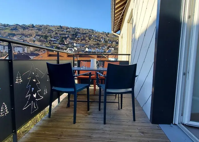 Spacieux Duplex Avec Terrasse Tres Apprecie Des Voyageurs Au Coeur De - De 2 A 8 Personnes Apartment La Bresse
